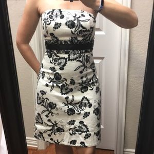 WHBM strapless dress